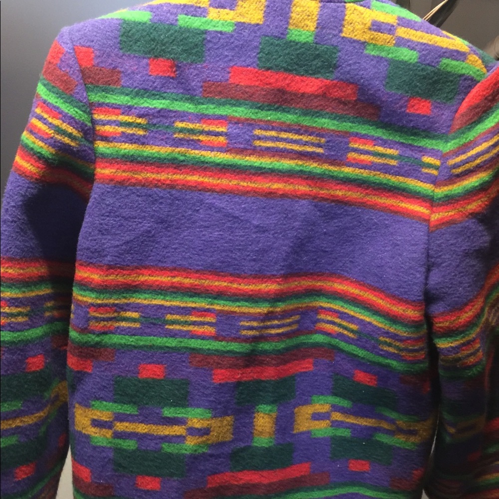 Multicolored short jacket